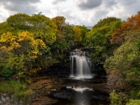 Leatlt Falls, Isle of Skye  6D 8964 1024 © Iven Eissner : Aufnahmeort, Europa, Fluss, Gewässer, Landschaft, Schottland, UK, Wasserfall